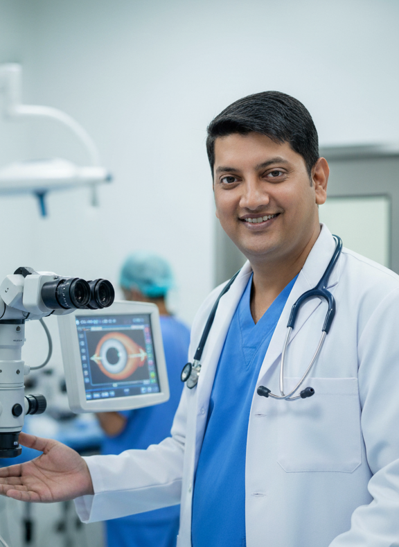 Dr. Avijit vishnoi, anushree eye hospital